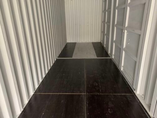 Nuovo container standard da 40 piedi per la spedizione e lo stoccaggio  - grigio - immagine 9