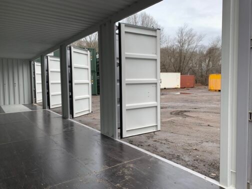 Nuovo container standard da 40 piedi per la spedizione e lo stoccaggio  - grigio - immagine 4