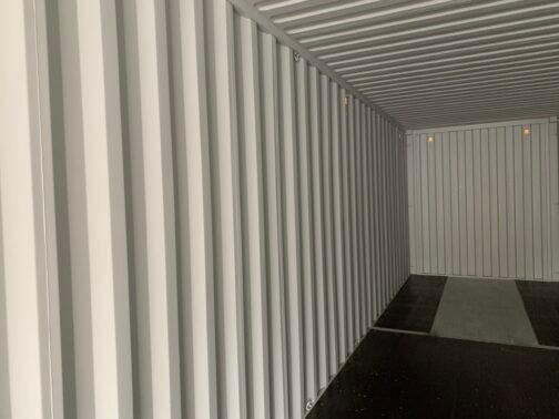 Nuovo *Cubo alto ** Contenitore per spedizione/stoccaggio - a tenuta d'acqua e di vento-BEIGE 40 piedi x 8′ x 9.5′ Alto - - immagine 7