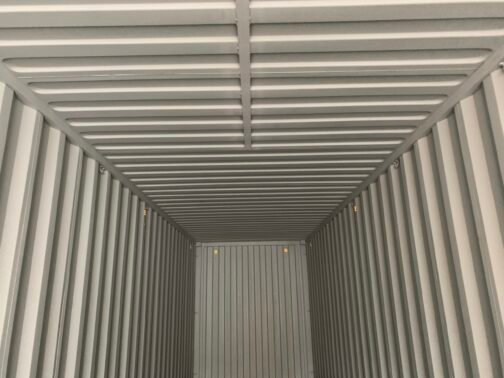 Nuovo *Cubo alto ** Contenitore per spedizione/stoccaggio - a tenuta d'acqua e di vento-BEIGE 40 piedi x 8′ x 9.5′ Alto - - immagine 5