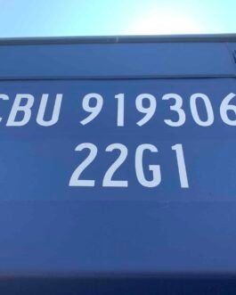 Contenedor de transporte 10 pies -nuevo-Azul