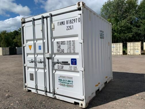 Contenedor de transporte 10' x 8' x 8.5' de altura -nuovo-bianco