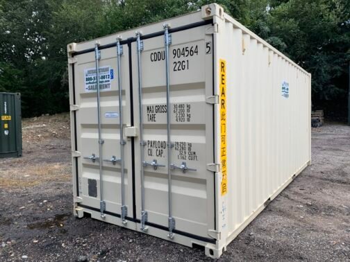 Nuevo contenedor de transporte/almacenamiento de 20 pies **Doble puerta**-1
