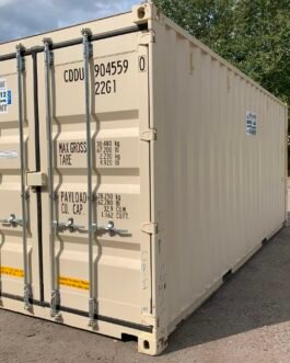 Nuevo contenedor de transporte/almacenamiento de 20 pies **Doble puerta**