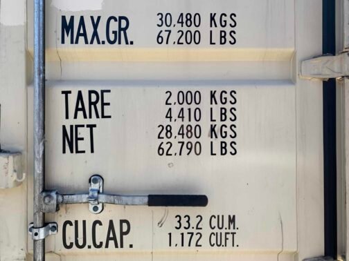 Contenedor de envío/almacenamiento de 20 pies x 8′ x 8,5′ de alto - Hermético al viento y al agua -BEIGE - immagine 17