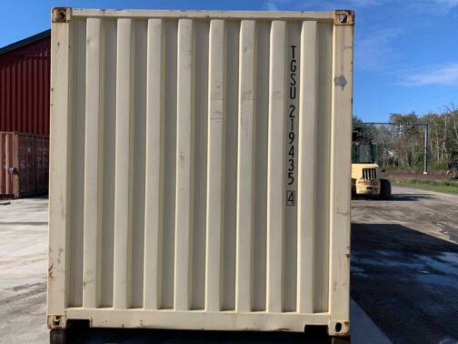 Contenedor de envío/almacenamiento de 20 pies x 8′ x 8,5′ de alto - Hermético al viento y al agua -BEIGE - immagine 13