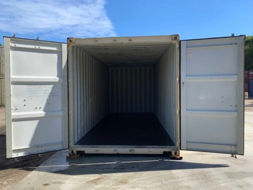 Contenedor de envío/almacenamiento de 20 pies x 8′ x 8,5′ de alto - Hermético al viento y al agua -BEIGE - immagine 10