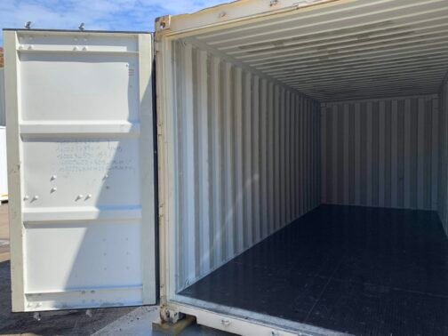 Contenedor de envío/almacenamiento de 20 pies x 8′ x 8,5′ de alto - Hermético al viento y al agua -BEIGE - immagine 7
