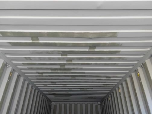 Contenedor de envío/almacenamiento de 20 pies x 8′ x 8,5′ de alto - Hermético al viento y al agua -BEIGE - immagine 5