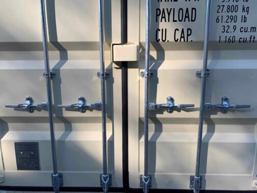 Nuevo Contenedor  DUO-CON * DOBLE PUERTA o 2-10 pies C/LABOR ** Contenedor de transporte/almacenamiento - estanco al viento y al agua-BEIGE - - immagine 31