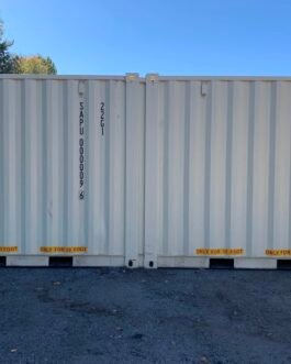 Nuevo Contenedor  DUO-CON * DOBLE PUERTA o 2-10 pies C/LABOR ** Contenedor de transporte/almacenamiento – estanco al viento y al agua-BEIGE –