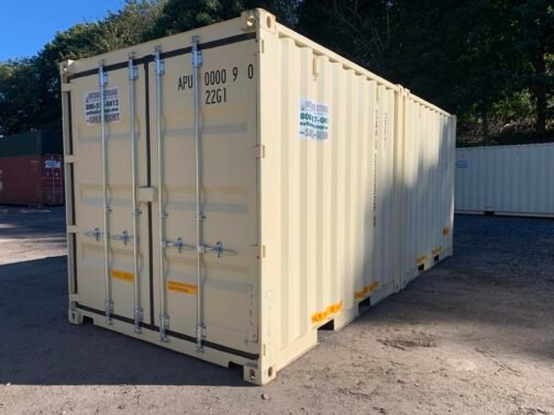 Nuevo Contenedor  DUO-CON * DOBLE PUERTA o 2-10 pies C/LABOR ** Contenedor de transporte/almacenamiento - estanco al viento y al agua-BEIGE - - immagine 17