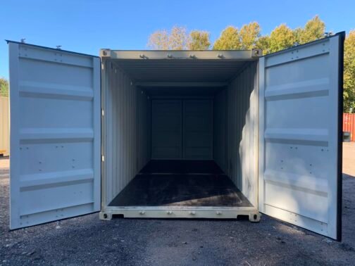 Nuevo Contenedor  DUO-CON * DOBLE PUERTA o 2-10 pies C/LABOR ** Contenedor de transporte/almacenamiento - estanco al viento y al agua-BEIGE - - immagine 15