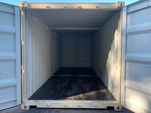 Nuevo Contenedor  DUO-CON * DOBLE PUERTA o 2-10 pies C/LABOR ** Contenedor de transporte/almacenamiento - estanco al viento y al agua-BEIGE - - immagine 14