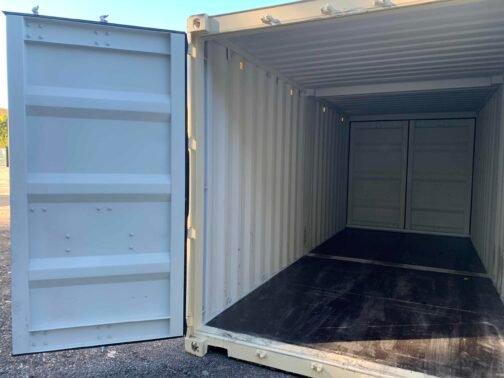 Nuevo Contenedor  DUO-CON * DOBLE PUERTA o 2-10 pies C/LABOR ** Contenedor de transporte/almacenamiento - estanco al viento y al agua-BEIGE - - immagine 12