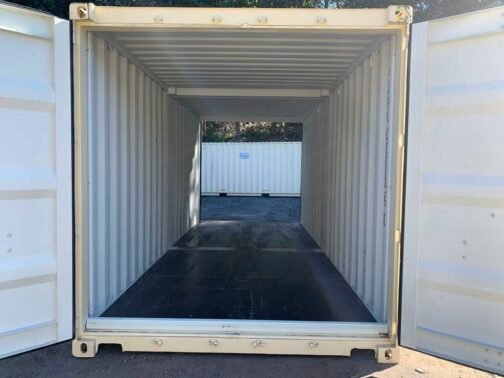 Nuevo Contenedor  DUO-CON * DOBLE PUERTA o 2-10 pies C/LABOR ** Contenedor de transporte/almacenamiento - estanco al viento y al agua-BEIGE - - immagine 7