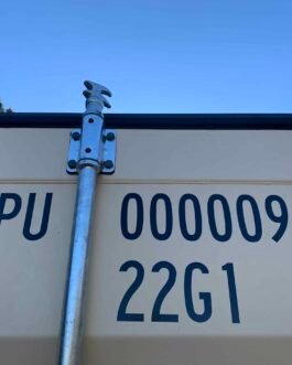 Nuevo Contenedor  DUO-CON * DOBLE PUERTA o 2-10 pies C/LABOR ** Contenedor de transporte/almacenamiento – estanco al viento y al agua-BEIGE –