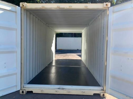 Nuevo CONTENEDOR DUO-CON ** DOBLE PUERTA o 2-10 pies C/LABOR ** Contenedor de envío/almacenamiento - estanco al viento y al agua-BEIGE - immagine 13