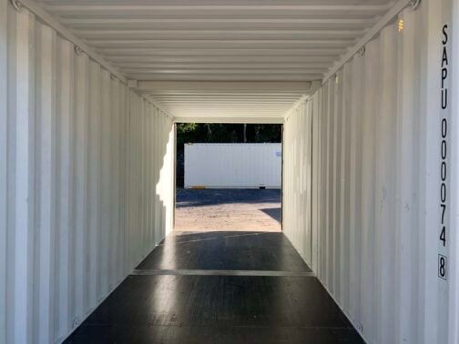Nuevo CONTENEDOR DUO-CON ** DOBLE PUERTA o 2-10 pies C/LABOR ** Contenedor de envío/almacenamiento - estanco al viento y al agua-BEIGE - immagine 12