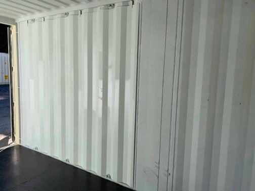 Nuevo CONTENEDOR DUO-CON ** DOBLE PUERTA o 2-10 pies C/LABOR ** Contenedor de envío/almacenamiento - estanco al viento y al agua-BEIGE - immagine 11