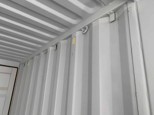 Nuevo CONTENEDOR DUO-CON ** DOBLE PUERTA o 2-10 pies C/LABOR ** Contenedor de envío/almacenamiento - estanco al viento y al agua-BEIGE - immagine 4