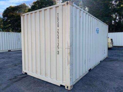 Contenedor de envío/stoccaggio de 20 piedi 20' x 8' x 8,5' de altura - Hermético al viento y al agua -BEIGE -. - Image 12