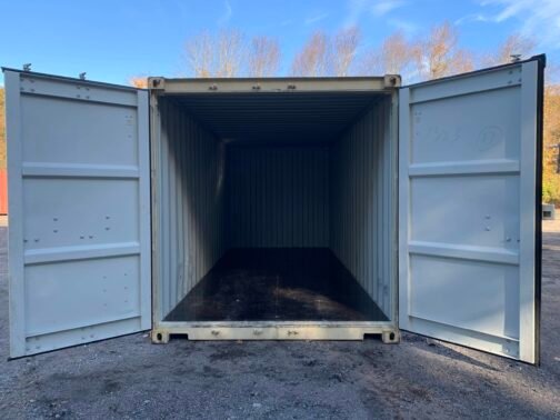 Contenedor de envío/stoccaggio de 20 piedi 20' x 8' x 8,5' de altura - Hermético al viento y al agua -BEIGE -. - Image 10
