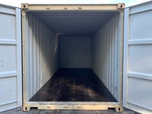 Contenedor de envío/stoccaggio de 20 piedi 20' x 8' x 8,5' de altura - Hermético al viento y al agua -BEIGE -. - Image 9