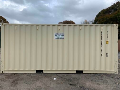 Contenedor de envío/almacén BEIGE de 20' x 8' x 8,5' de altura - 20 piedi. - Image 12