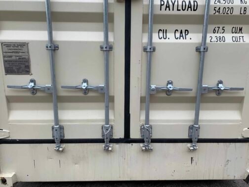 Nuovo **Cubo alto LATO APERTO** 40 piedi Contenitore - BEIGE - immagine 35