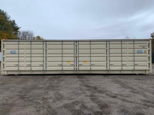 Nuovo **Cubo alto LATO APERTO** 40 piedi Contenitore - BEIGE - immagine 29