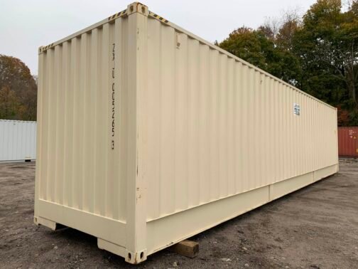 Nuovo **Cubo alto LATO APERTO** 40 piedi Contenitore - BEIGE - immagine 26