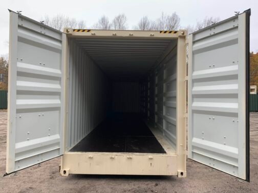 Nuovo **Cubo alto LATO APERTO** 40 piedi Contenitore - BEIGE - immagine 23