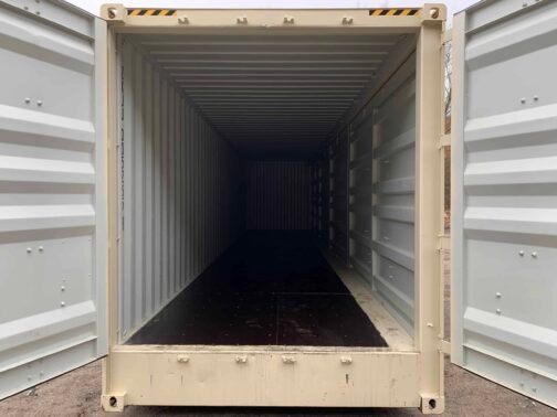 Nuovo **Cubo alto LATO APERTO** 40 piedi Contenitore - BEIGE - immagine 22