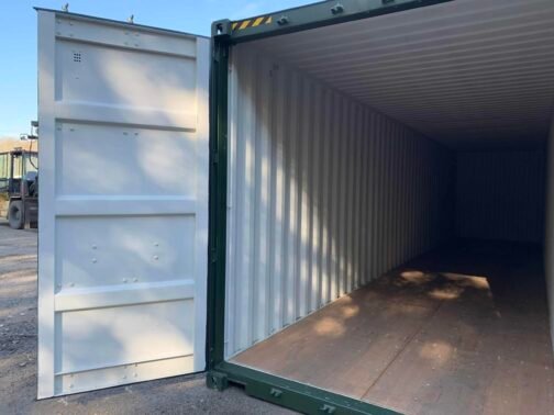 Nuovo contenedor standard de envío y stoccaggio de 40' - estanco al agua y al viento - VERDE 40' x 8' x 8,5' de altura -. - Image 17