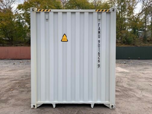 Nuevo contenedor de transporte y almacenamiento estándar de 40' - estanco al viento y al agua - gris 40′ x 8′ x 8,5′ de altura - - immagine 22