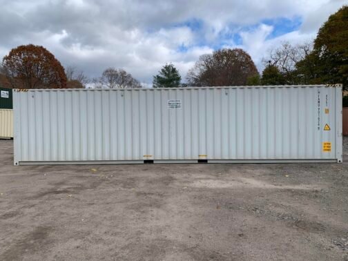 Nuevo contenedor de transporte y almacenamiento estándar de 40' - estanco al viento y al agua - gris 40′ x 8′ x 8,5′ de altura - - immagine 20