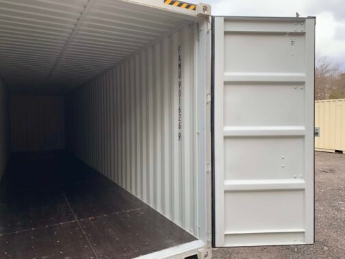Nuevo contenedor de transporte y almacenamiento estándar de 40' - estanco al viento y al agua - gris 40′ x 8′ x 8,5′ de altura - - immagine 16