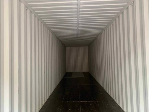 Nuevo contenedor de transporte y almacenamiento estándar de 40' - estanco al viento y al agua - gris 40′ x 8′ x 8,5′ de altura - - immagine 13