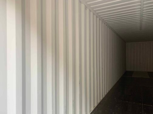 Nuevo contenedor de transporte y almacenamiento estándar de 40' - estanco al viento y al agua - gris 40′ x 8′ x 8,5′ de altura - - immagine 12
