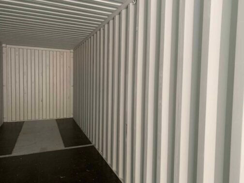 Nuevo contenedor de transporte y almacenamiento estándar de 40' - estanco al viento y al agua - gris 40′ x 8′ x 8,5′ de altura - - immagine 6