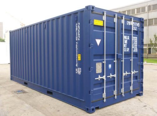 Contenedor medioambiental ISO azul de 20 piedi con apertura laterale, (utilizado en una dirección) - Image 3