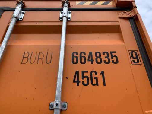 Nuevo contenedor estándar de transporte y almacenamiento de 40 pies en Orange - immagine 27