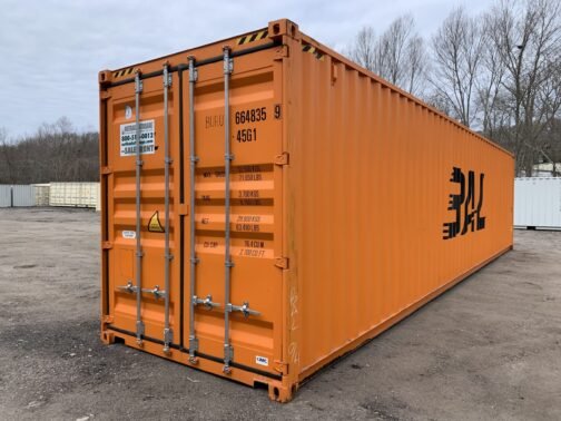 Nuevo contenedor estándar de transporte y almacenamiento de 40 pies en Orange - immagine 24