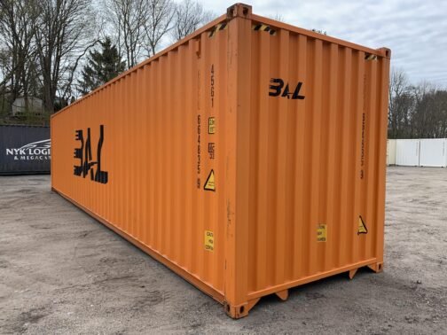 Nuevo contenedor estándar de transporte y almacenamiento de 40 pies en Orange - immagine 23