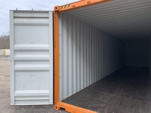 Nuevo contenedor estándar de transporte y almacenamiento de 40 pies en Orange - immagine 17