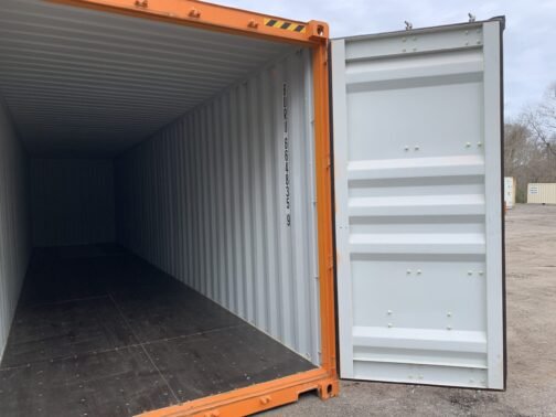 Nuevo contenedor estándar de transporte y almacenamiento de 40 pies en Orange - immagine 16