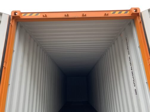 Nuevo contenedor estándar de transporte y almacenamiento de 40 pies en Orange - immagine 15