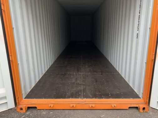 Nuevo contenedor estándar de transporte y almacenamiento de 40 pies en Orange - immagine 14