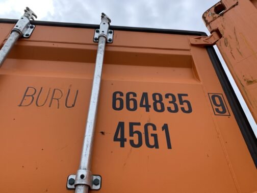 Nuevo contenedor estándar de transporte y almacenamiento de 40 pies en Orange - immagine 2